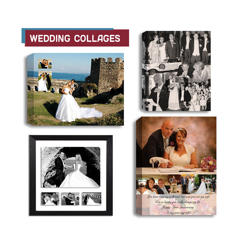  Wedding  Anniversary  Engagement Photo Collages Scrolls and 