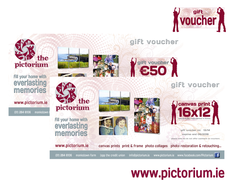 Pictorium Gift  Vouchers Pictorium Dublin  Photo Printing