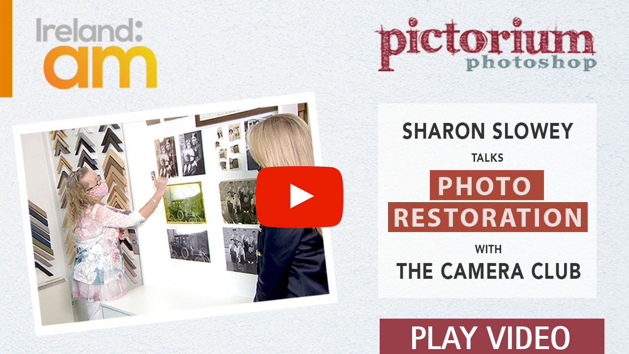 Ireland AM Camera Club interviews Sharon Slowey of Pictorium Photoshop on Photo Restoration